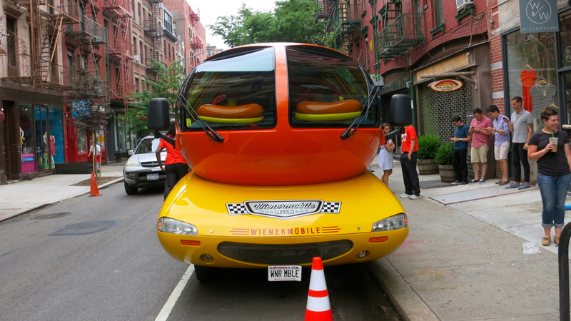 Illustration for article titled Riding âShotbunâ In The Oscar Mayer Wienermobile